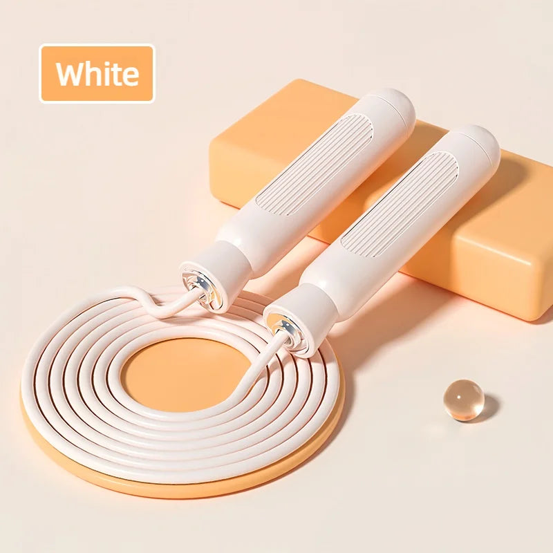 Adjustable Jump Rope Skipping Exercise Weight-Loss Fitness Women Men and Kids Ropea Length Ropes Weight-Bearing Jumping Indoor
