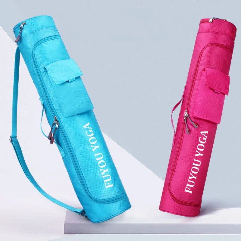 Fitness Sports Yoga Mat Bag Multifunction Pocket Yoga Carrier Knapsack Large Capacity Storage Yoga Mat Holder
