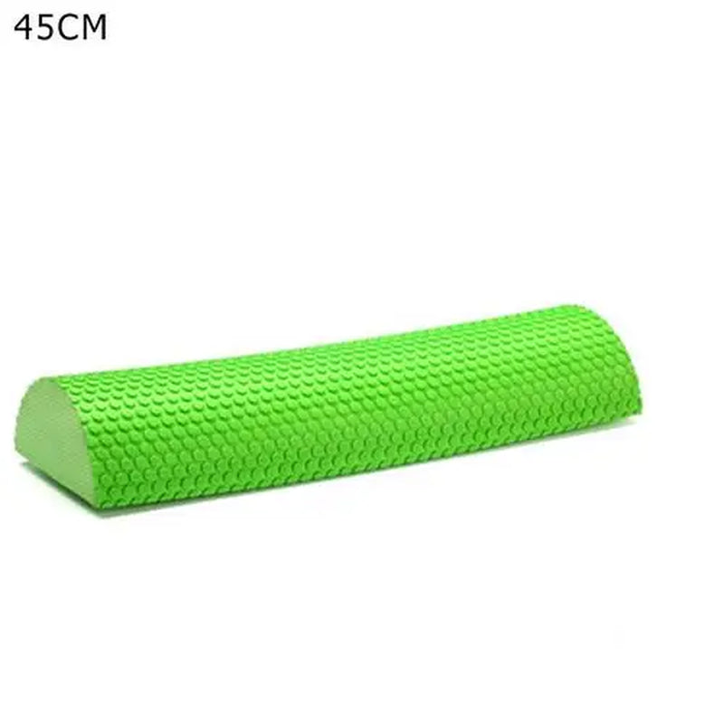30-45Cm Half round EVA Massage Foam Roller Yoga Pilates Fitness Equipment Balance Pad Yoga Blocks with Massage Floating Point