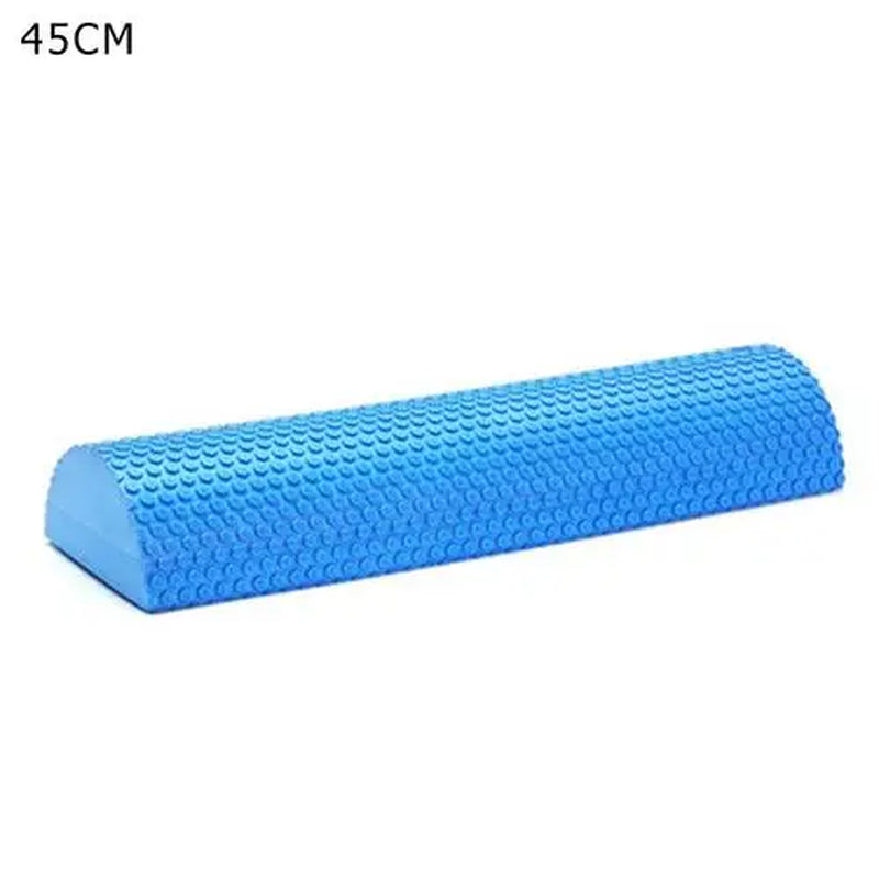 30-45Cm Half round EVA Massage Foam Roller Yoga Pilates Fitness Equipment Balance Pad Yoga Blocks with Massage Floating Point