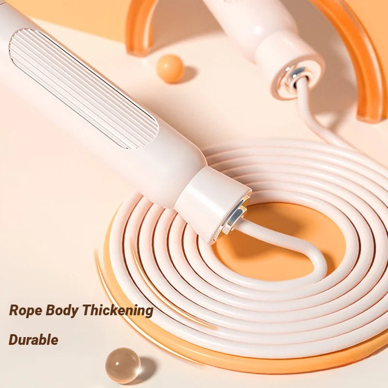 Adjustable Jump Rope Skipping Exercise Weight-Loss Fitness Women Men and Kids Ropea Length Ropes Weight-Bearing Jumping Indoor