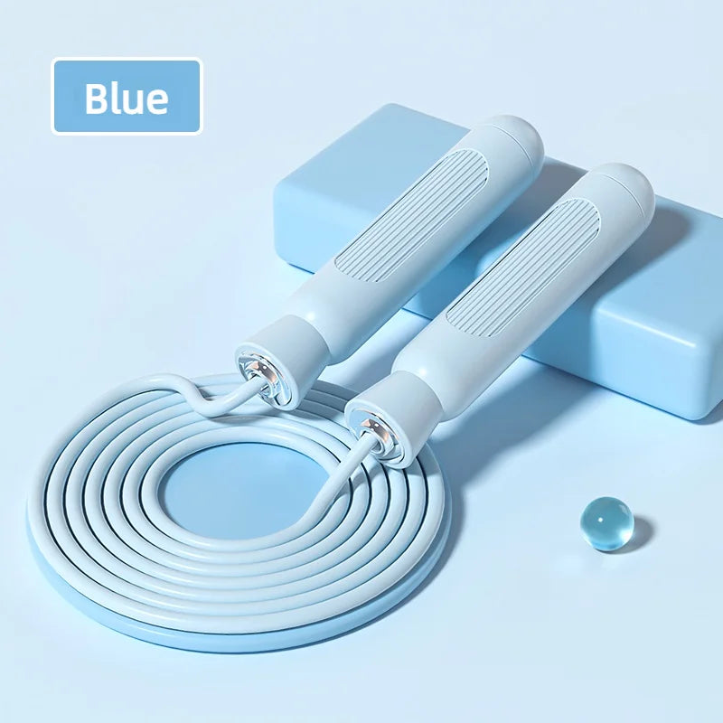 Adjustable Jump Rope Skipping Exercise Weight-Loss Fitness Women Men and Kids Ropea Length Ropes Weight-Bearing Jumping Indoor